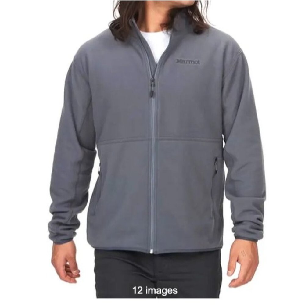 Marmot Men's Rocklin Full Zip Fleece Jacket Sz XL
